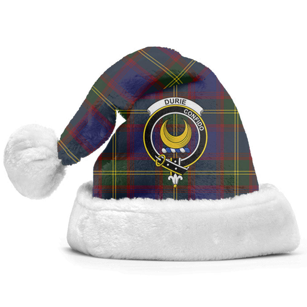 Durie Tartan Crest Christmas Hat