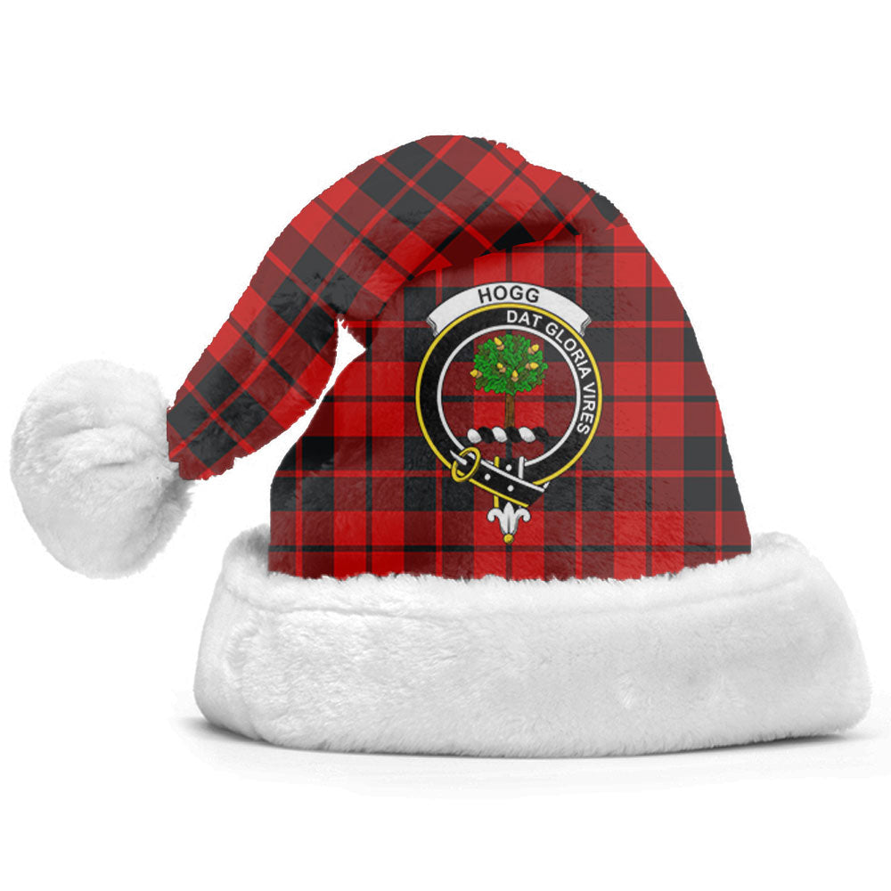 Hogg Tartan Crest Christmas Hat