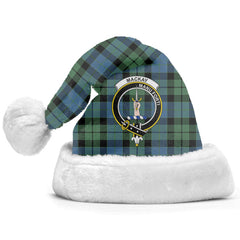 MacKay Ancient Tartan Crest Christmas Hat