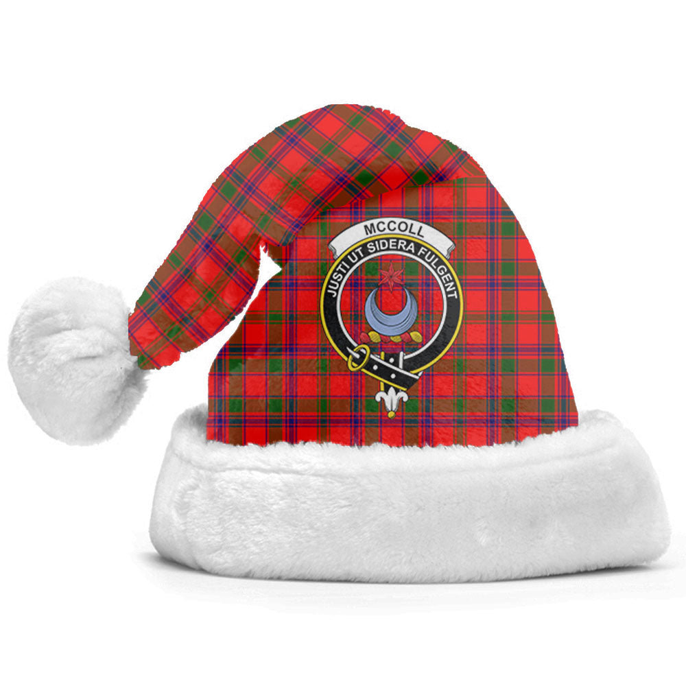 McColl Tartan Crest Christmas Hat