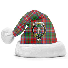 McCullough Tartan Crest Christmas Hat