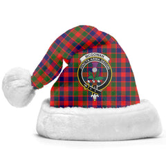 McGowan Tartan Crest Christmas Hat