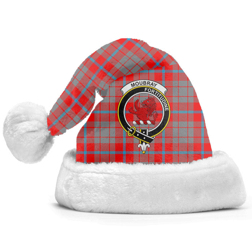 Moubray Tartan Crest Christmas Hat