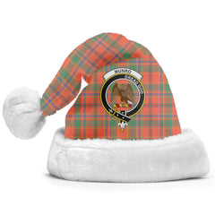 Munro Ancient Tartan Crest Christmas Hat