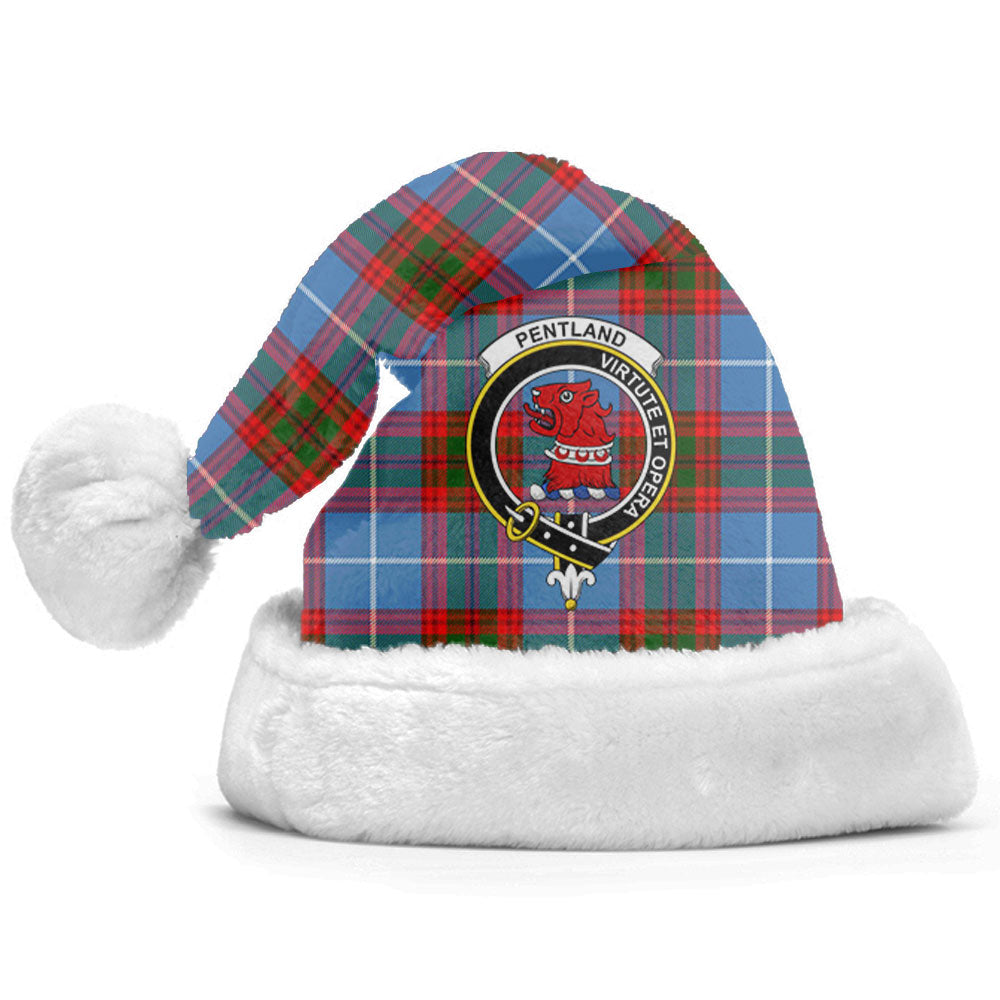 Pentland Tartan Crest Christmas Hat