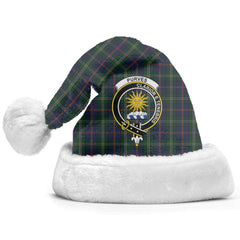Purves Tartan Crest Christmas Hat