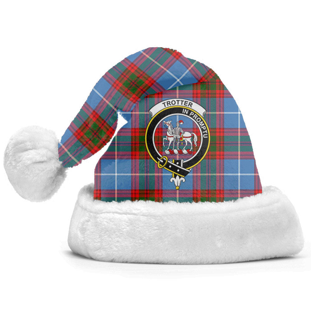Trotter Tartan Crest Christmas Hat
