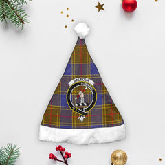 Balfour Modern Tartan Crest Christmas Hat