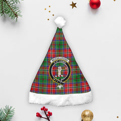 McCullough Tartan Crest Christmas Hat