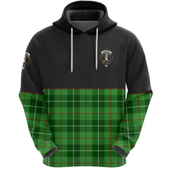 Clephan Clan Half Of Tartan Hoodie