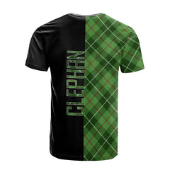 Clephan Tartan T-Shirt Half of Me - Cross Style