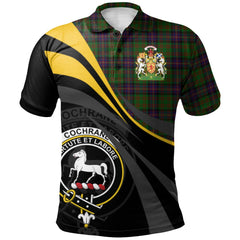 Cochrane 01 Tartan Polo Shirt - Royal Coat Of Arms Style