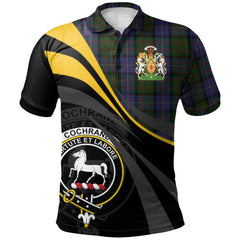 Cochrane 03 Tartan Polo Shirt - Royal Coat Of Arms Style