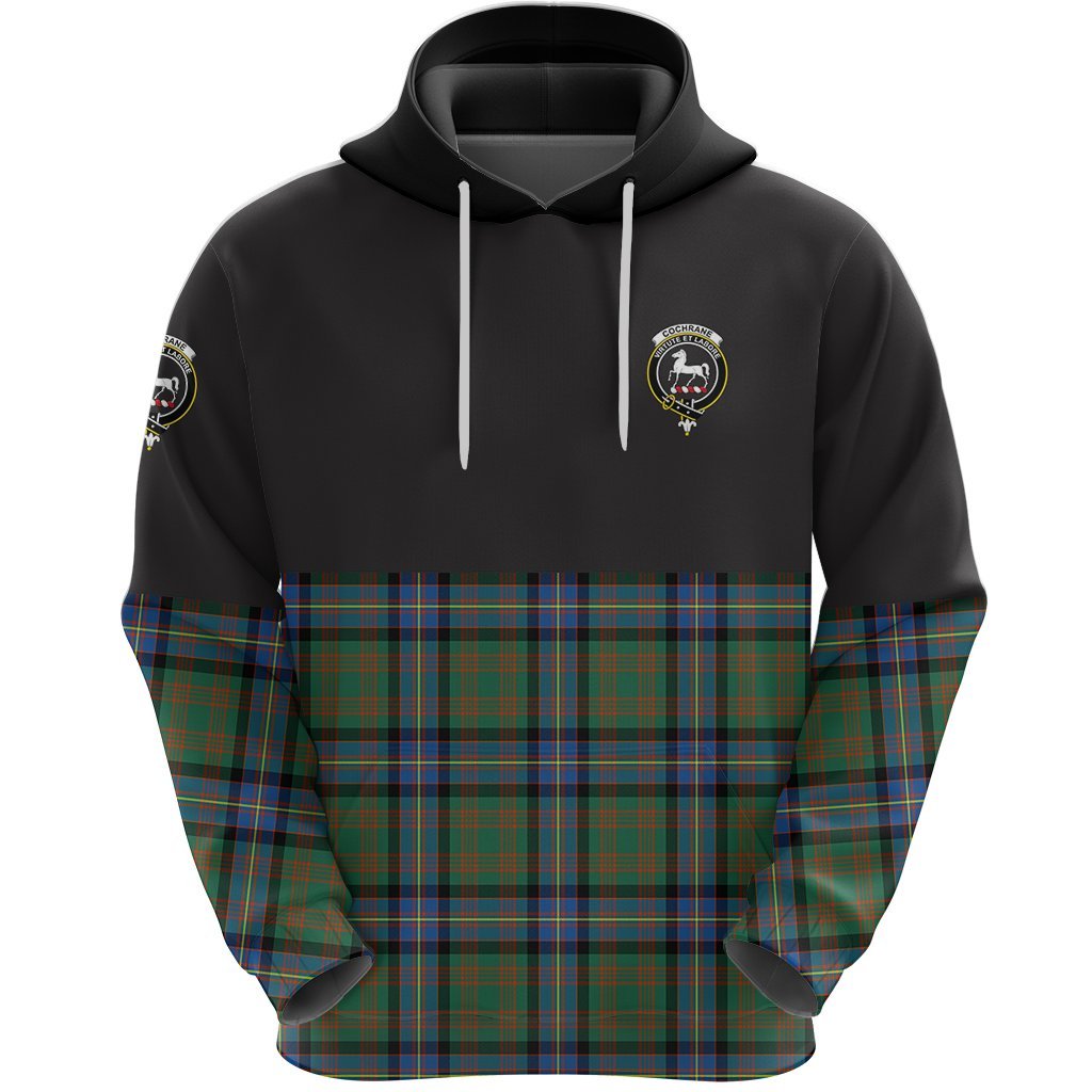 Cochrane Ancient Clan Half Of Tartan Hoodie