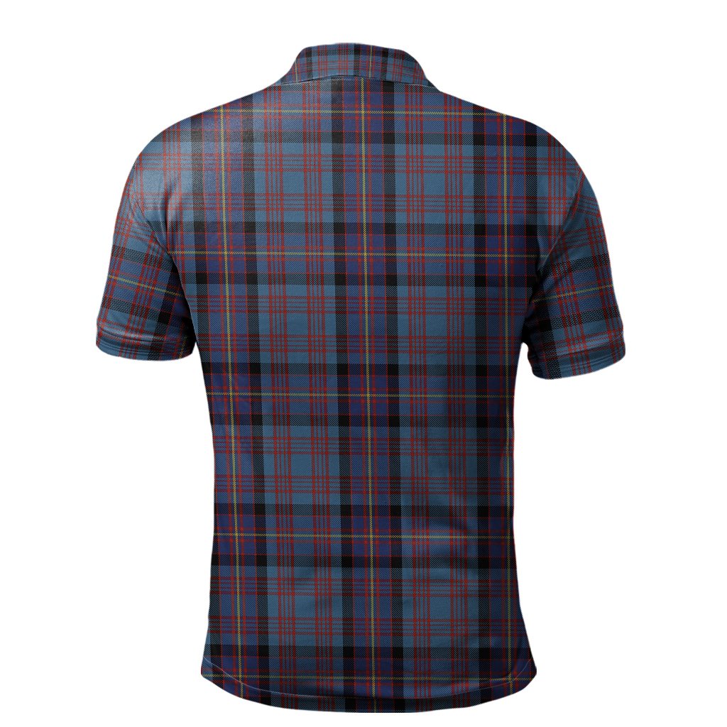 Cochrane Azure Tartan Polo Shirt