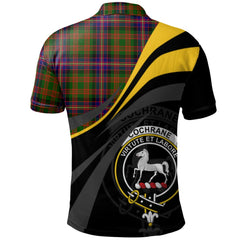 Cochrane Modern Tartan Polo Shirt - Royal Coat Of Arms Style