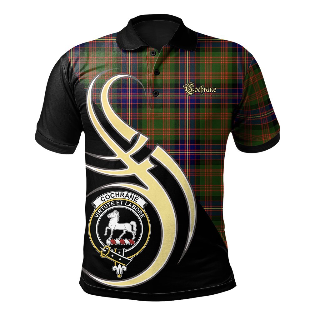 Cochrane Modern Tartan Polo Shirt - Believe In Me Style