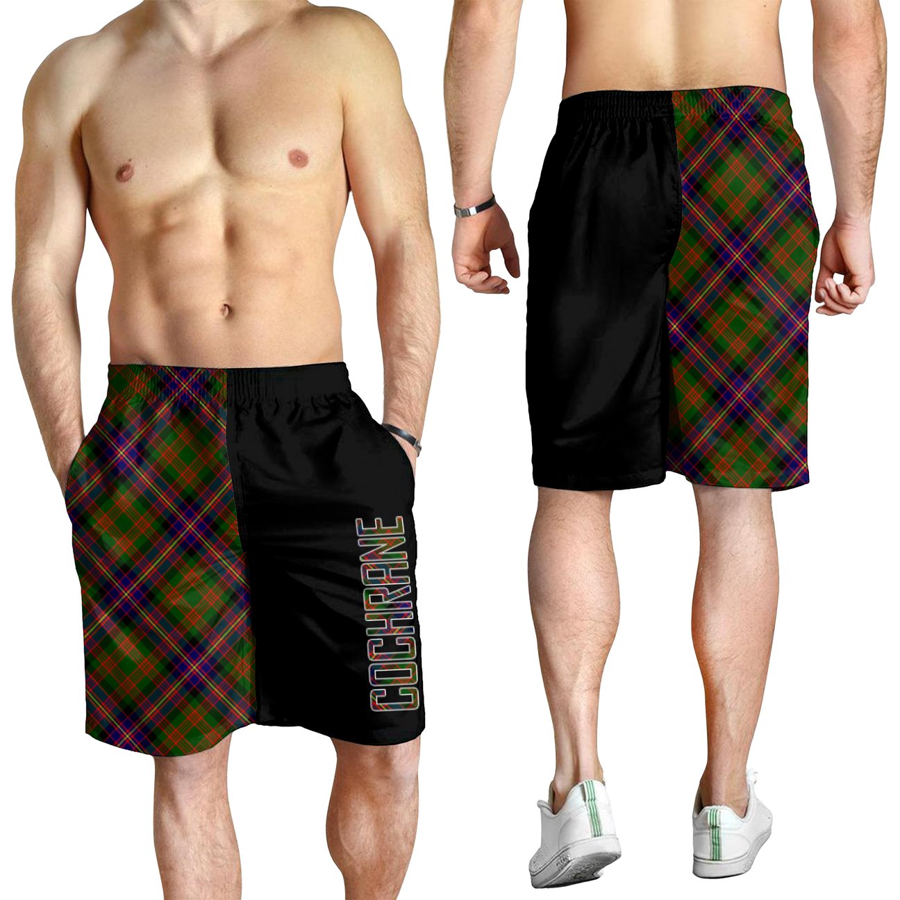 Cochrane Modern Tartan Crest Men's Short - Cross Style