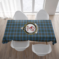 Cockburn Tartan Crest Tablecloth
