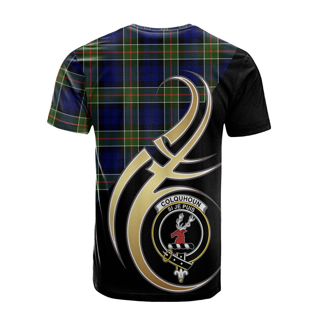 Colquhoun Modern Tartan T-shirt - Believe In Me Style