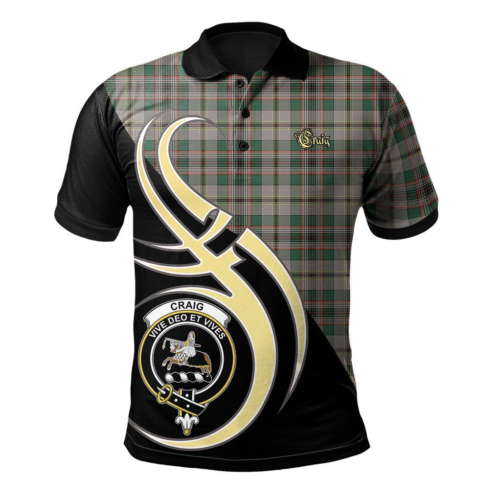 Craig Ancient Tartan Polo Shirt - Believe In Me Style