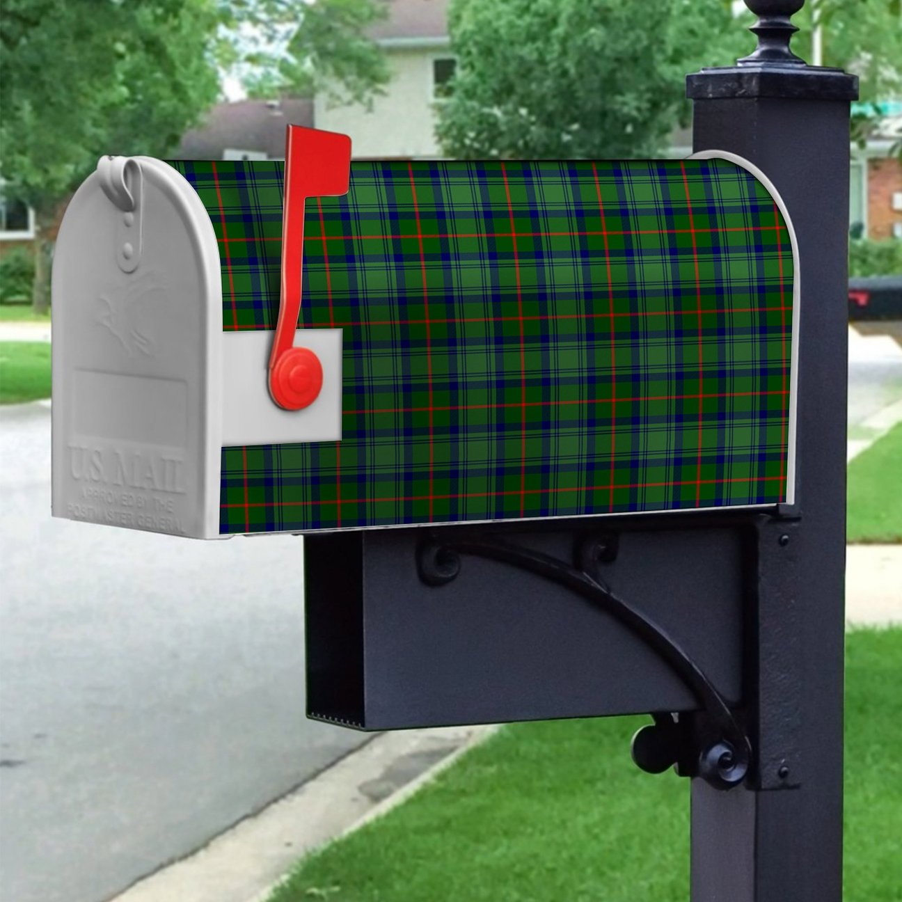 Cranstoun Tartan Crest Mailbox