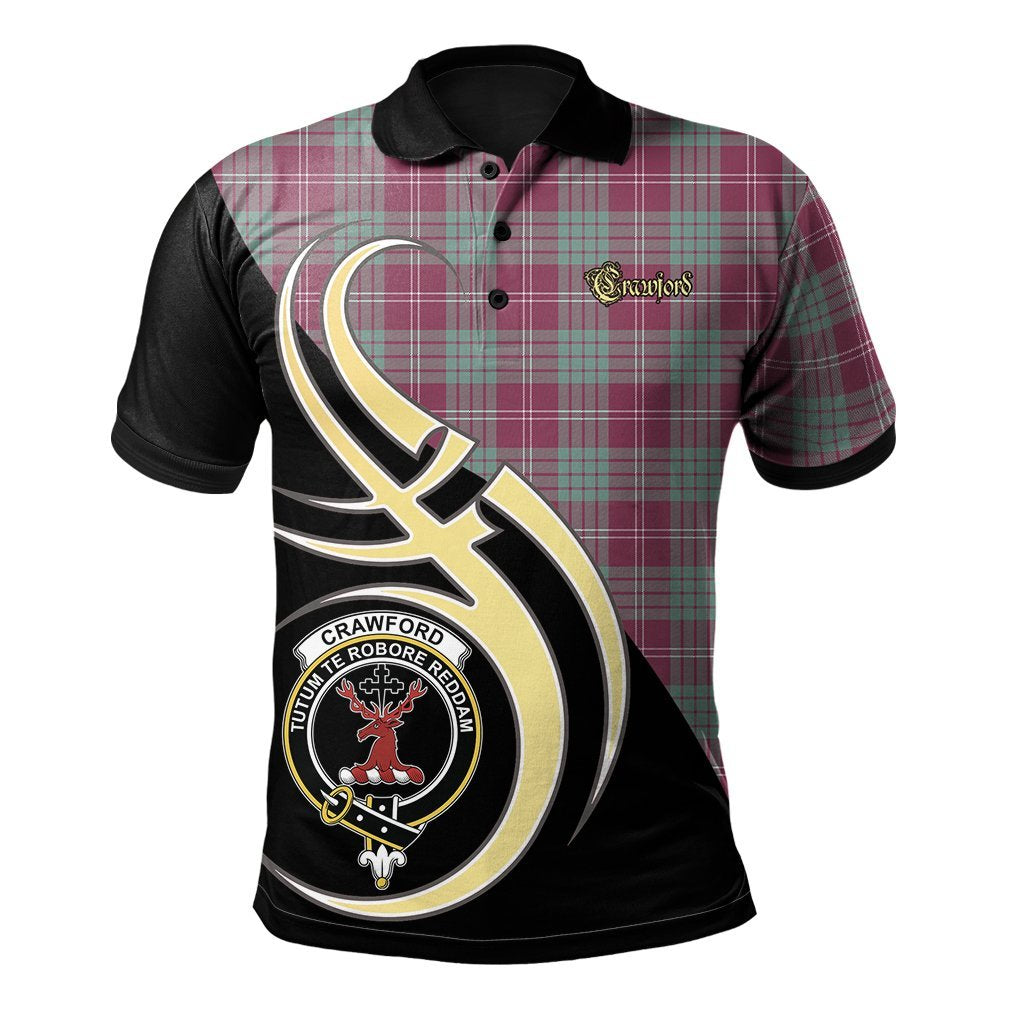 Crawford Ancient Tartan Polo Shirt - Believe In Me Style