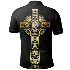 Crichton Clan Unisex Polo Shirt - Celtic Tree Of Life