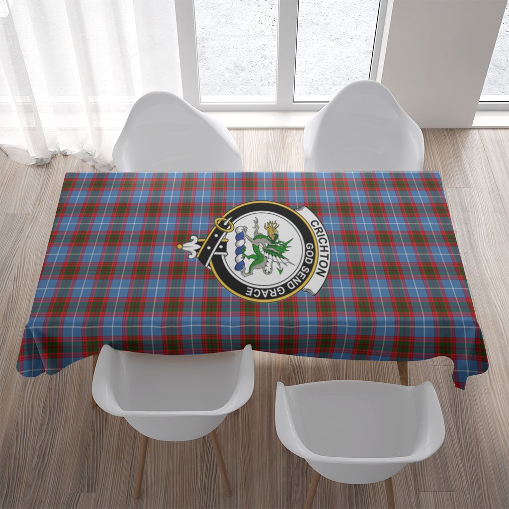 Crichton Tartan Crest Tablecloth