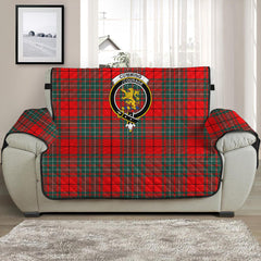 Cumming Modern Tartan Crest Sofa Protector