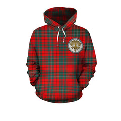 Cumming Modern Tartan Hoodie - Tree Of Life