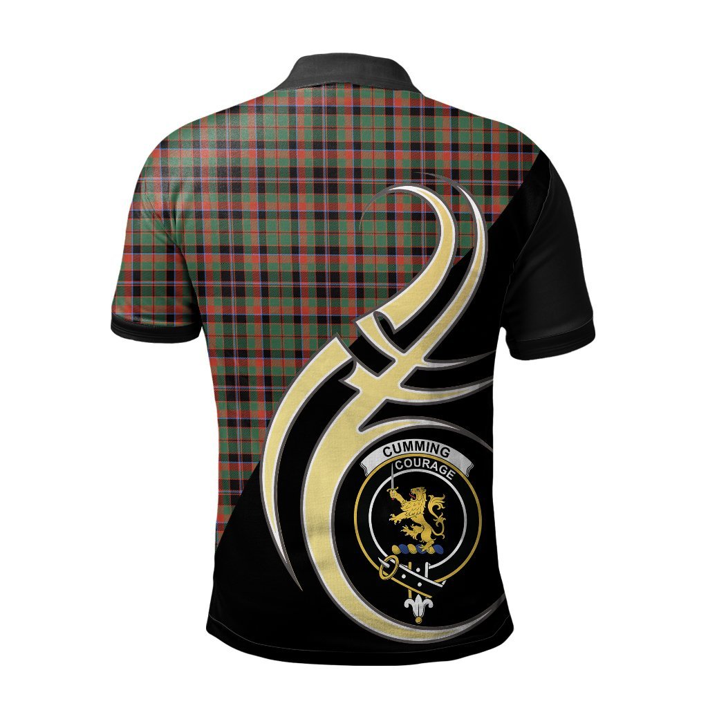 Cumming Hunting Ancient Tartan Polo Shirt - Believe In Me Style