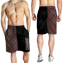 Cumming Hunting Modern Tartan Crest Men's Short - Cross Style