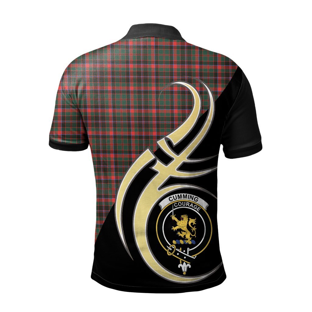 Cumming Hunting Modern Tartan Polo Shirt - Believe In Me Style