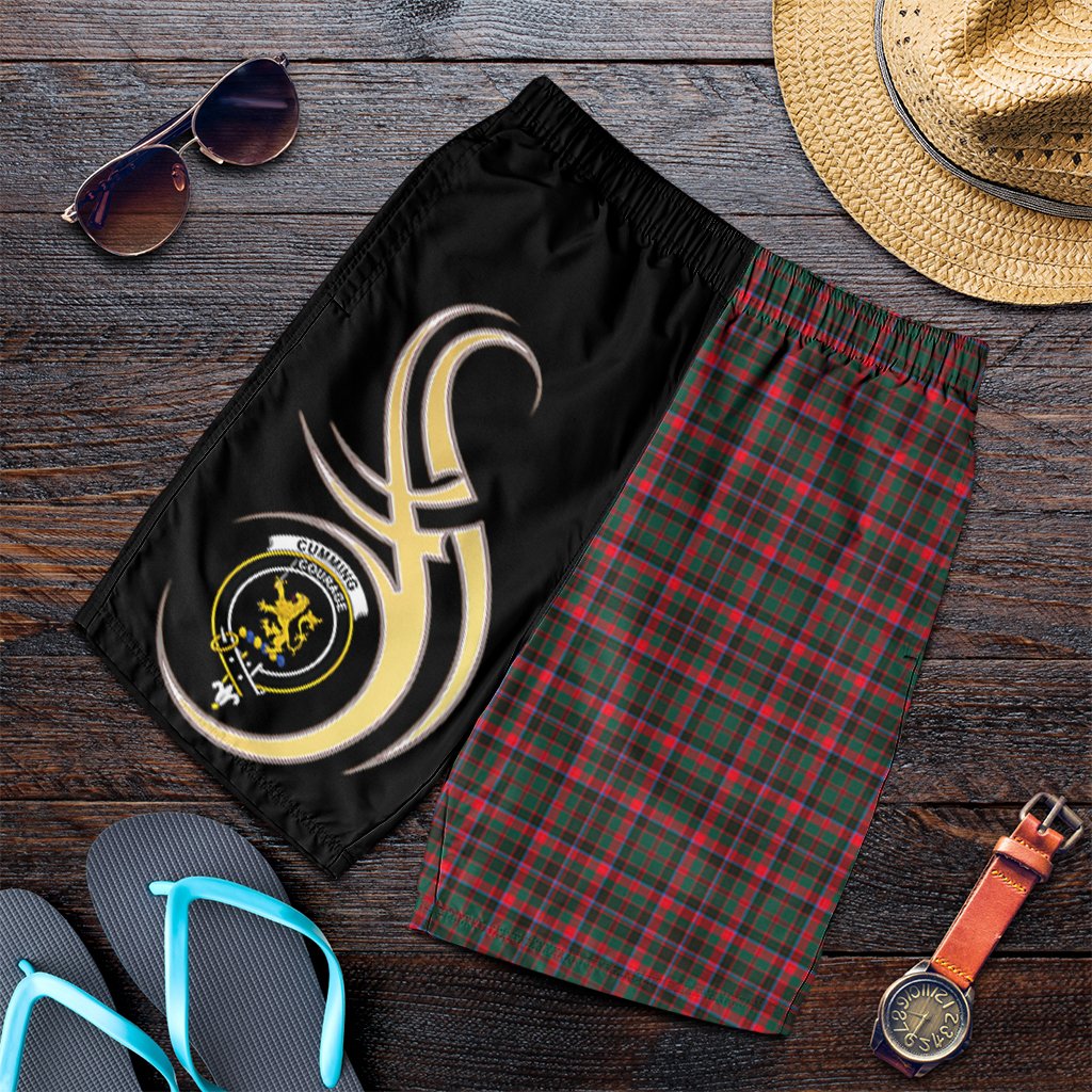 Cumming Hunting Modern Tartan Crest Men's Short PM8