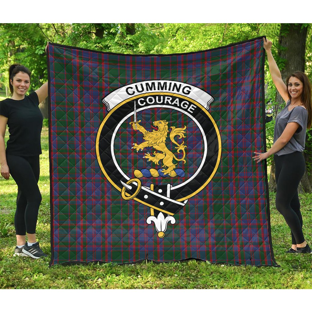 Cumming of Glenorchy Tartan Crest Quilt