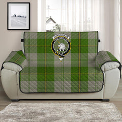 Cunningham Dress Green Dancers Tartan Crest Sofa Protector