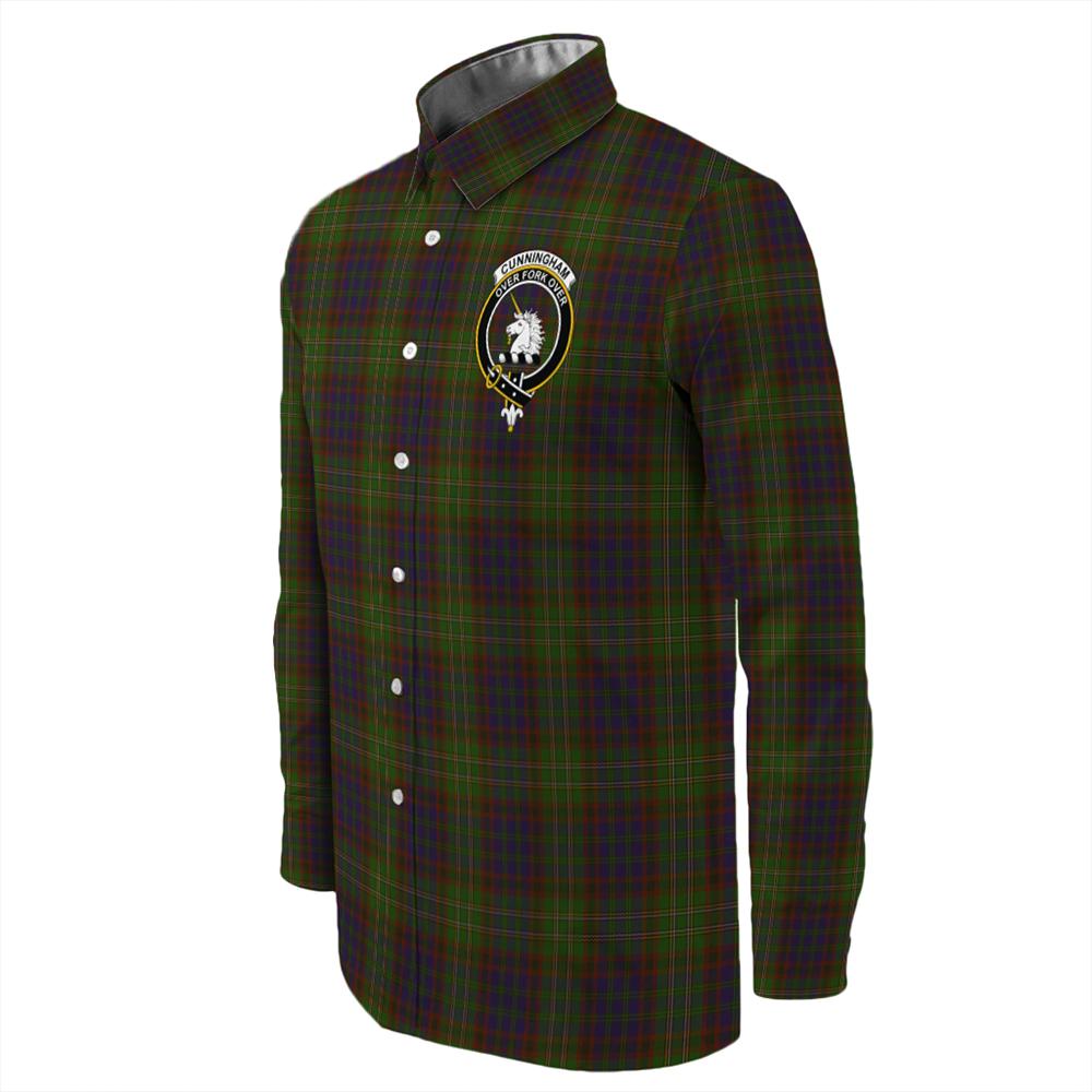 Cunningham Hunting Modern Tartan Long Sleeve Button Shirt