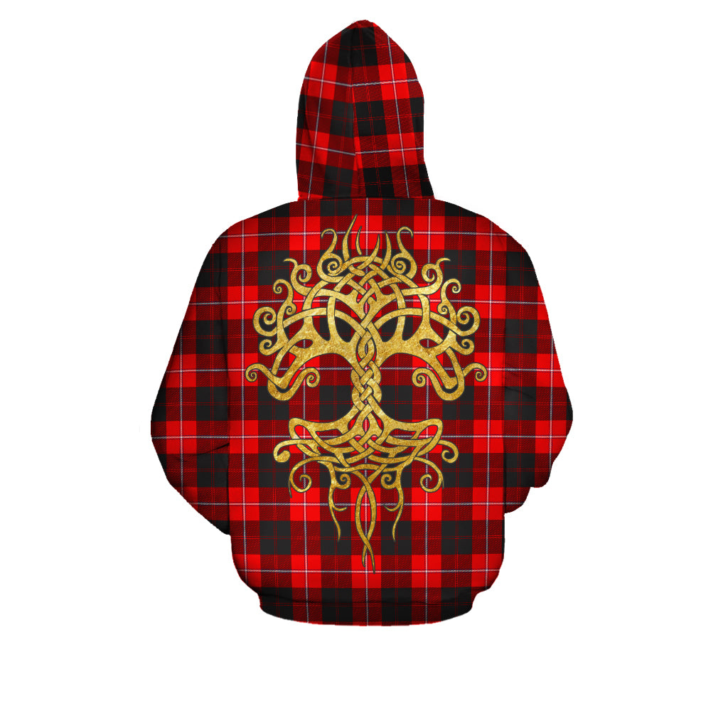 Cunningham Modern Tartan Hoodie - Tree Of Life