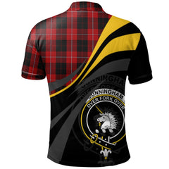 Cunningham 03 Tartan Polo Shirt - Royal Coat Of Arms Style