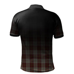 Cunningham Burgundy Dancers Tartan Polo Shirt - Alba Celtic Style