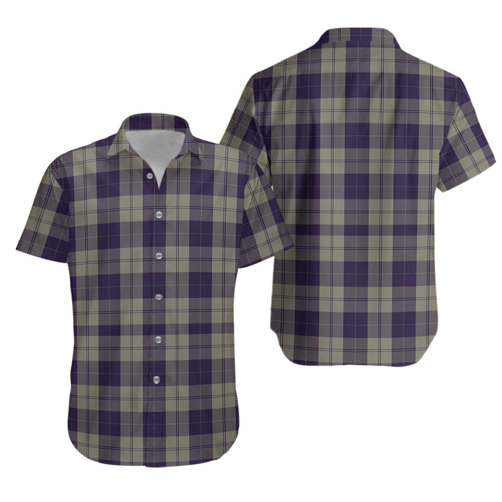Cunningham Dress Blue Dancers Tartan Hawaiian Shirt