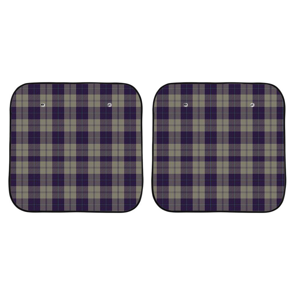 Cunningham Dress Blue Dancers Tartan Car Sun Shade - 2 Pieces