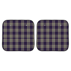 Cunningham Dress Blue Dancers Tartan Car Sun Shade - 2 Pieces