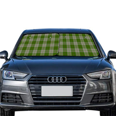 Cunningham Dress Green Dancers Tartan Car Sun Shade - 2 Pieces