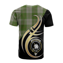 Cunningham Dress Green Dancers Tartan T-shirt - Believe In Me Style