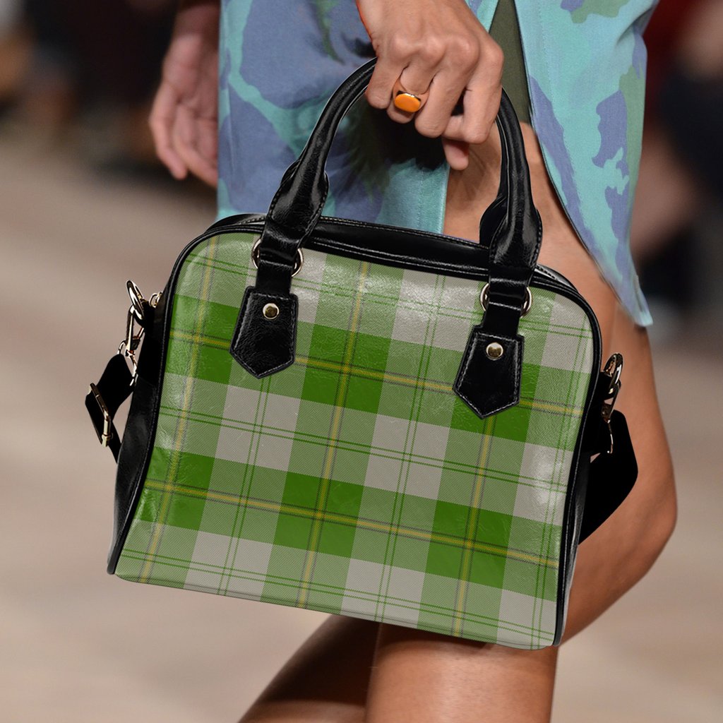 Cunningham Dress Green Dancers Tartan Shoulder Handbags