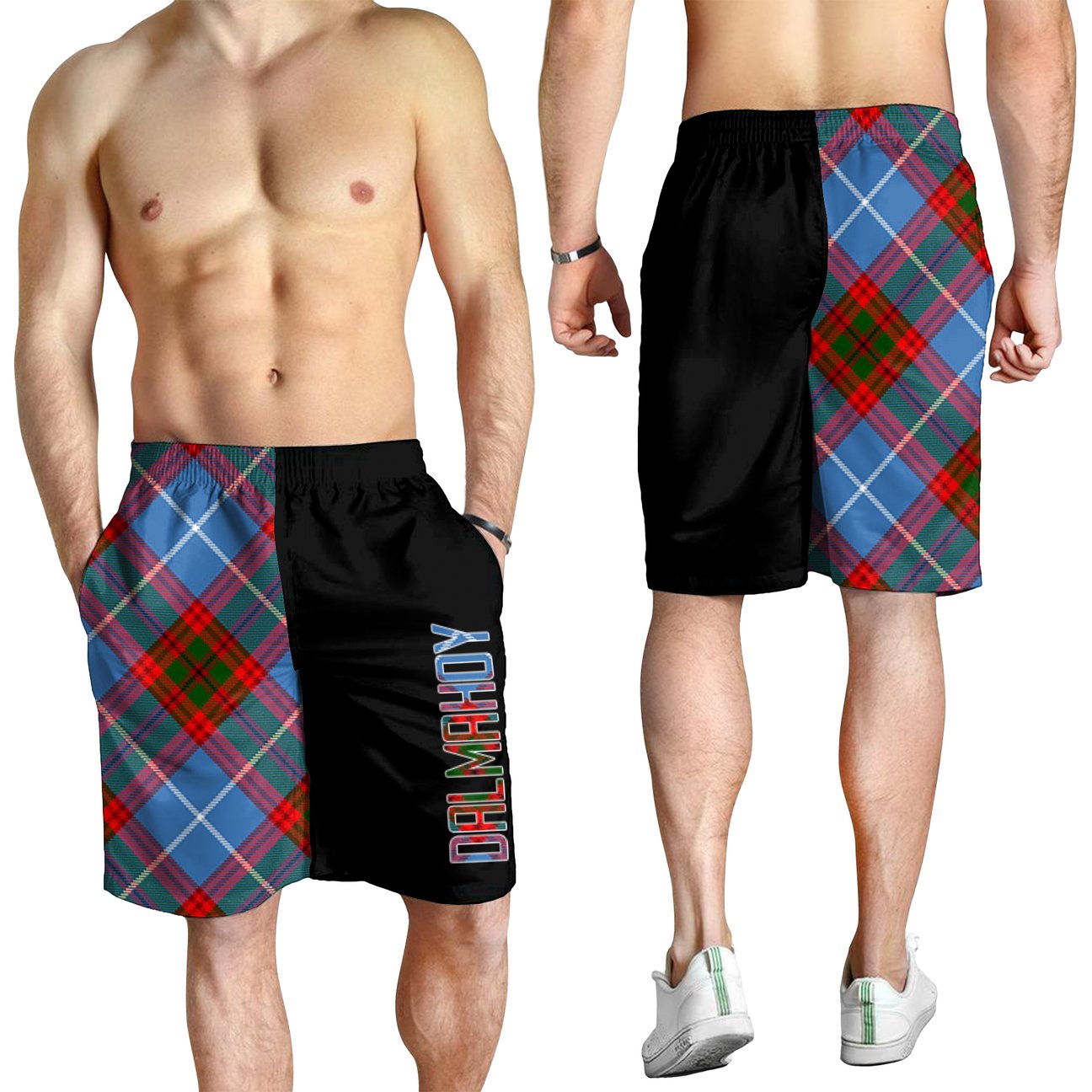 Dalmahoy Tartan Crest Men's Short - Cross Style
