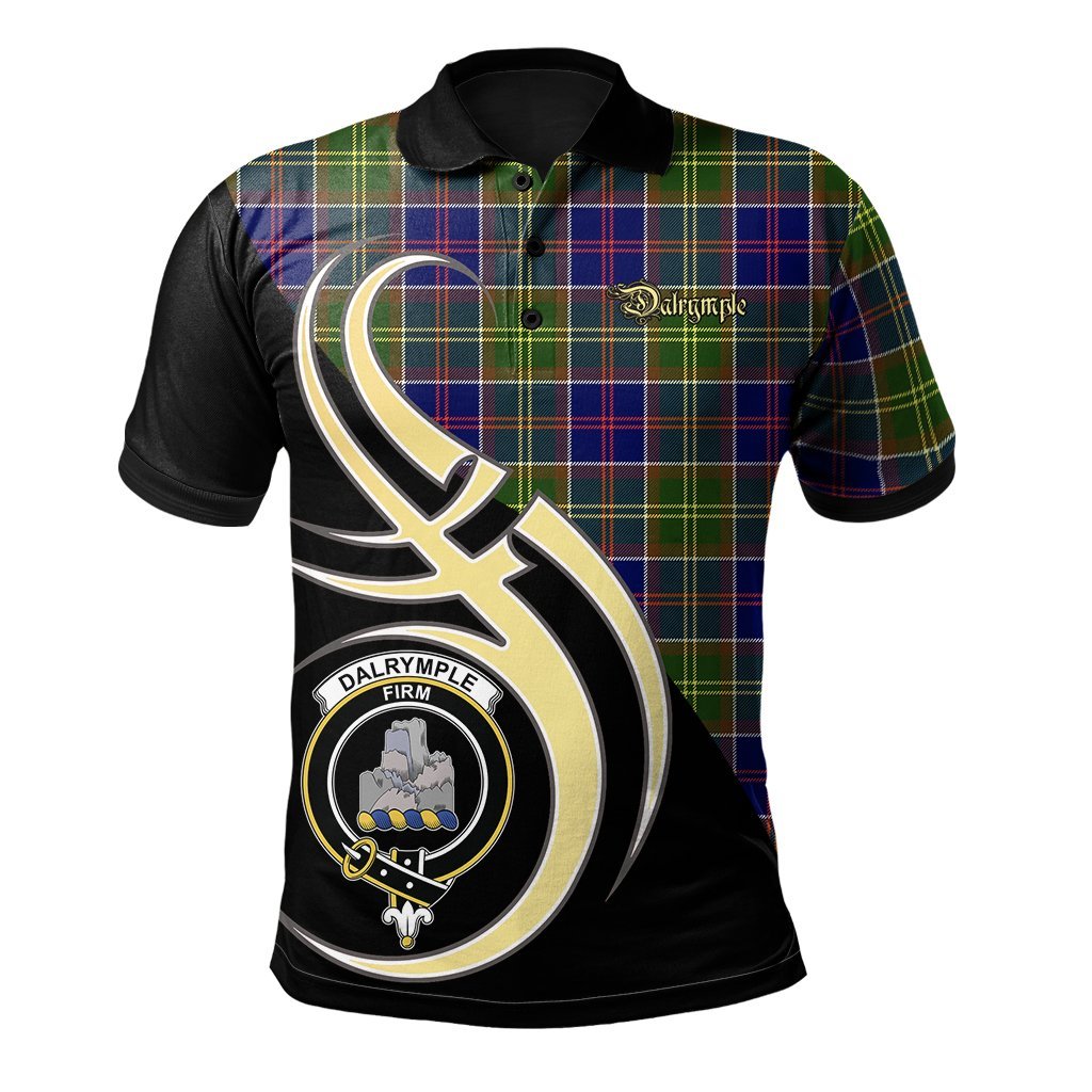 Dalrymple Tartan Polo Shirt - Believe In Me Style