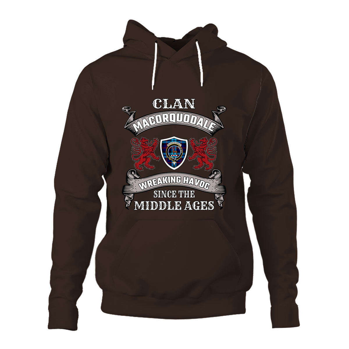 McCorquodale Family Tartan - 2D Unisex Hoodie